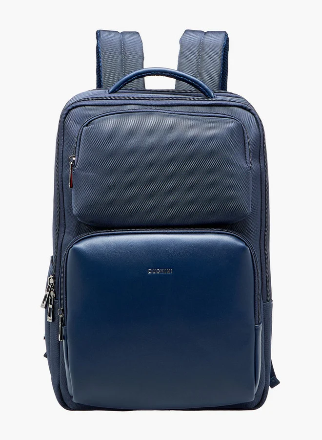 دوتشيني Men Textured Backpack